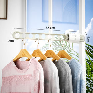 【หุ้นกรุงเทพ】ที่ตากผ้า ราวตากผ้าพับได้ ราวตากผ้า คอนโด