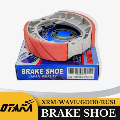 OTAKA Brake Shoe Rubberized Top Quality Brake Shoe For XRM/HD3/BARAKO/RS100/TMX155/MIO/CT100/BEAT/CLICK/TMX125 Brake Shoe Wholesale