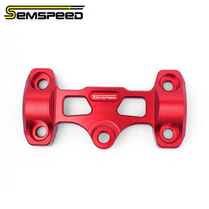 SEMSPEED CNC Motorcycle Handlebar Handle Bar Mount Clamp Top Cover For Honda ADV350 ADV 350 2022-2025