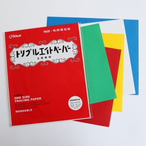 กระดาษกดรอยผ้า กระดาษคาร์บอนสำหรับผ้า (แพค 5 แผ่น) ใช้สำหรับงานตัดเย็บ งานผ้า