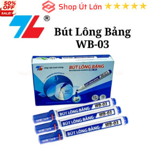 1 Cây Bút lông viết bảng Thiên Long WB-03 - Bút dạ viết bảng xoá được đầu bút viết êm trơn