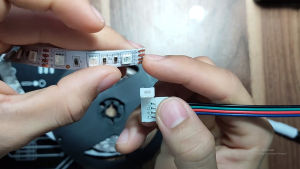 Jack nối nhanh đực/cái nối led dây 5050 - 4p SM-4P 2.54mm -15cm