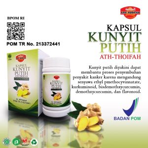 Kapsul Kunyit Putih Ath-Thoifah 60 Kunir Obat Kanker Pencernaan Tumor Peradangan