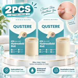 Q*U*S*T*E*R*E Hydrocolloid Acne Patch Invisible Waterproof Pimple Patch Jerawat Spot Care