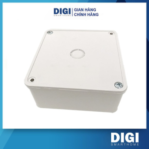 [FREESHIP] Hộp kỹ thuật camera bằng nhựa chắc chắn lắp đặt ngoài trời không sợ mưa nắng đầy đủ ốc vít - Hộp 11x11x5 và Hộp 12x12x5 - DIGI
