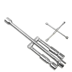 Kunci Sock 17-19-21-23 Lipat Palang 4 jalur Roda Mobil Wrench