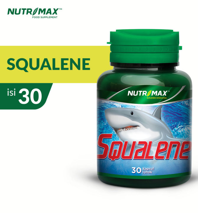 Nutrimax Squalene Isi 30 Softgel untuk Meningkatkan Oksigen pada Tubuh