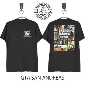 KAOS GTA SAN ANDREAS VIDEO GAMES DEWASA FUN CORNER COTTON 30s