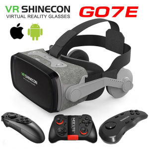 Google VR Box Shinecon Virtual Reality 3D Glasses With VR Daydream Controller