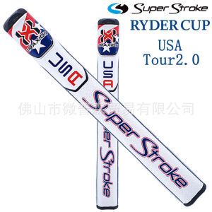 จัดส่งจากจีน [2025] ไม้กอล์ฟรุ่นใหม่   ขายร้อน TOUR ถ้วยไรเดอร์ RYDER CUP น้ำหนักเบา PU รูปแบบการจัดหากริปพัตเตอร์ 3.8
