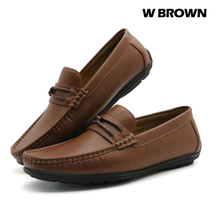 Lazada W Brown Shoes Brand W BROWN Men's Casual Light Brown Shoes