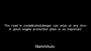 Chắn bùn gầm máy Mitsubishi Outlander 2016-2024. Chất liệu nhựa Polymer Alloy Steel cao cấp- Chất liệu nhựa ABS chịu lực dày 5mm - Chất liệu thép dập 3D dày 1.4mm