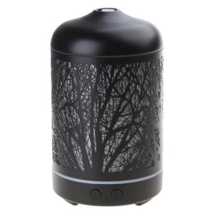 ตัวกระจายโลหะ Essential ก้านปักน้ำมันหอมระเหย100มล. พร้อมการป้องกันการปิดอัตโนมัติ7สีไฟ LED กลางคืนไฟเย็น