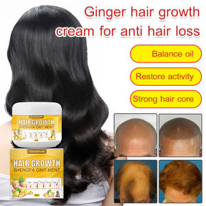 Ginger Hair Growth Ointment  Hair Treatment Cream  Massage Hair Follicle Hair Care Serum