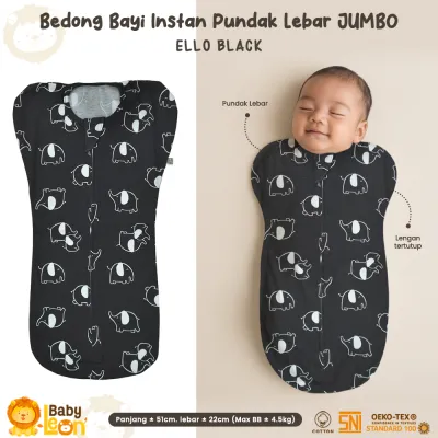 GEN 2 Series Bedong Bayi Instan BABY LEON BC-109 Baju Bayi Perlengkapan Bayi Selimut Bayi Selimut Bedong Instan Perlengkapan Selimut Bayi Newborn