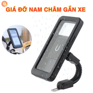 Giá Đỡ Điện Thoại 2209P Hút Nam Châm – Gắn Xe Máy Chống Nước Xoay 360 Độ An Toàn Bền Bỉ