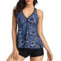 jxSiyao Women Tankini Swimsuit Tummy Control Top with Shorts Two Piece Bathing Suit3/8. 
