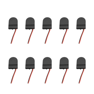 Pack of 10pcs Plastic CR2032 Cell Holder Case Secure LIR2032 Storage Box for Calculators Key Remote Controls
