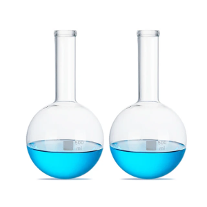 BOILING FLASK GLASS ROUND BOTTOM CORDIAL