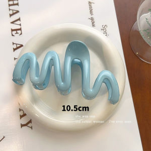 INS sweet Girls Summer Colorful wave large Hair Clamp Hair Accessories