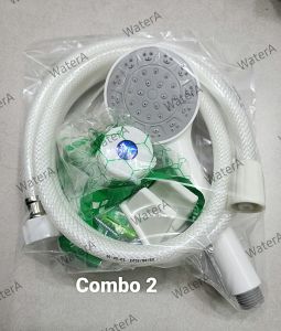 ( TP.HCM) Combo củ sen tắm lạnh + bộ vòi sen tắm nhựa tăng áp