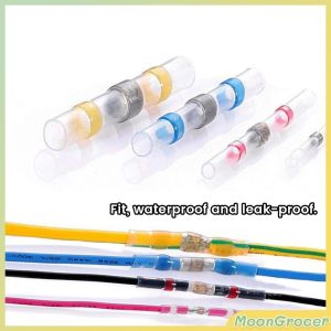 M.Grocer 50PCS Solder Seal Wire Connector Waterproof Heat Shrink Middle Connection Terminal Combination Box