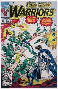 New Warriors 26  Published Aug 1992 by Marve l  Comic BOOK  Cartoons Art Super Heroes Collection Collectibles  Story Reading Kid Booked Magazine