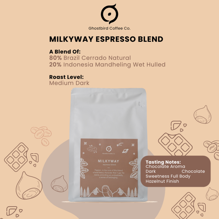[BEST SELLING] Espresso Blend Milkyway 🦉 GHOSTBIRD COFFEE (fresh