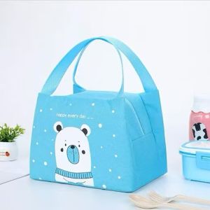 BB085 Student Class Lunch Bag 3D Character Lunch Bag insulation Childrens Cartoon Cute Bento Bag