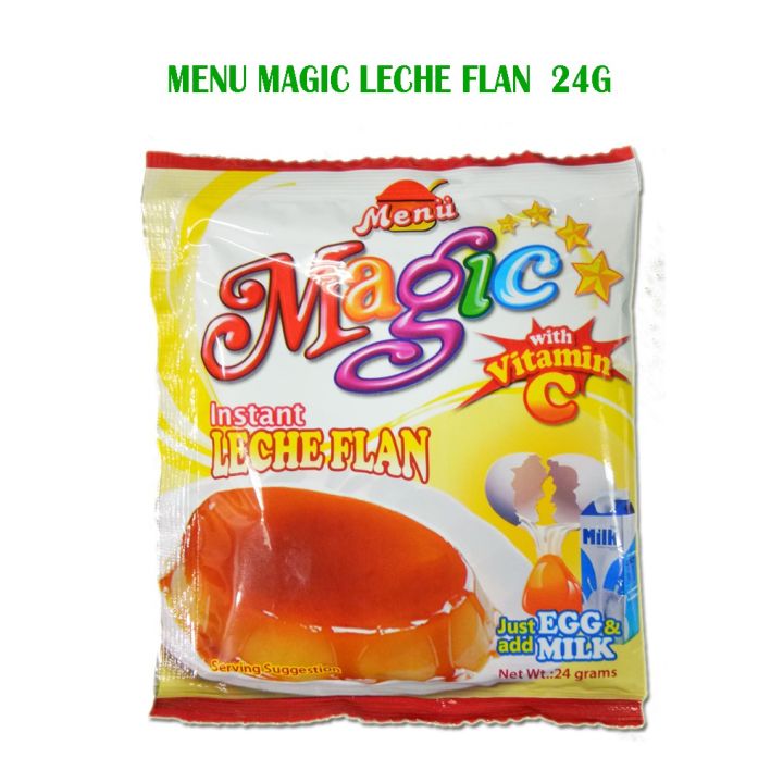 Menu Magic Leche Flan 24g x 10pcs Lazada PH