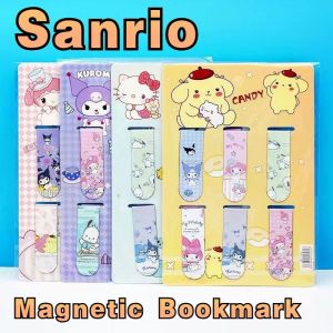 Kawaii Sanrio Magnetic Bookmarks: My Melody & Cinnamoroll Student Office Gifts