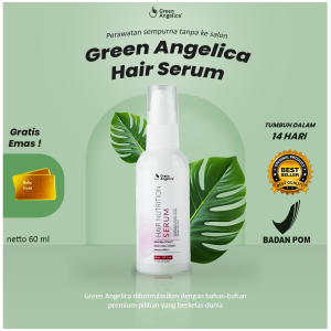 Beautshine Serum Minyak Penumbuh Rambut Rontok Botak Parah Hasil Cepat PermanenT Green Angelica Cod
