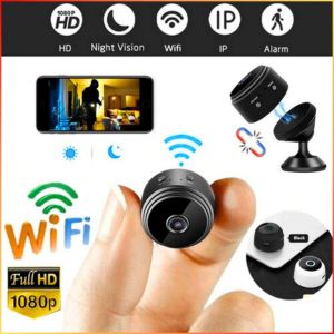NO LIMIT Taffware Kamera CCTV Mini Jarak jauh Sambung Ke Hp WiFi IP Camera1080P Tersembunyi Kecil A9