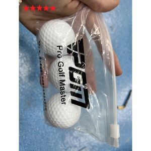 PGM Golf Ball 3pcs BOLA GOLF DRIVING Outdoor Practice Golf Balls Training Aid Double-deck