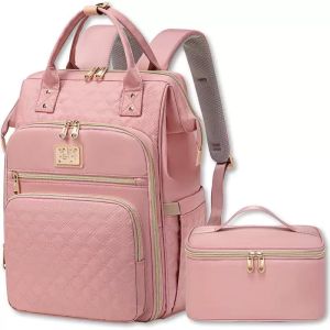 Office University student Backpack For 15.6 Inch Laptop Backpacks With Lunch Compartment college For Men women office workplace large capacity extra lunch tote luggage strap nuekin