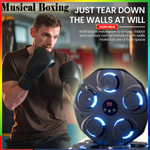 2026+High-Quality Bluetooth Smart Music Boxing Machine for Adults & Children - Digital Rhythm Wall Trainer Punching Bag Training Equipment wall boxing target pad