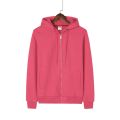 Plain Hoodie Jacket With Zipper/Unisex. 