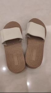 [Free Shipping] Womens Sandals with Elastic Strap Thick Sole Simple Design One-Strap Beach Sandals for Summer with Logo
