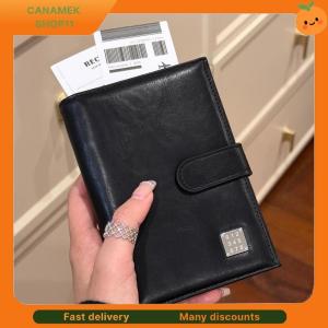 ❣️❣️❣️ Travel Passport Wallet Women Man Card Holder RFID Blocking Credit Card ID Bag Plane Ticket Holder Multifunction Wallets