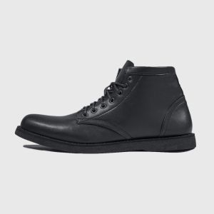JACOB FULL BLACK |ManNeedMe x ARF| Sepatu Boots Pria Boot Kulit Cowok Kerja Formal