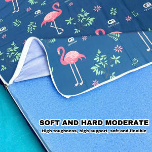 Foldable foam mattress with cover 2/4 thick 100% Original Single/queen/family size Home Foam bed