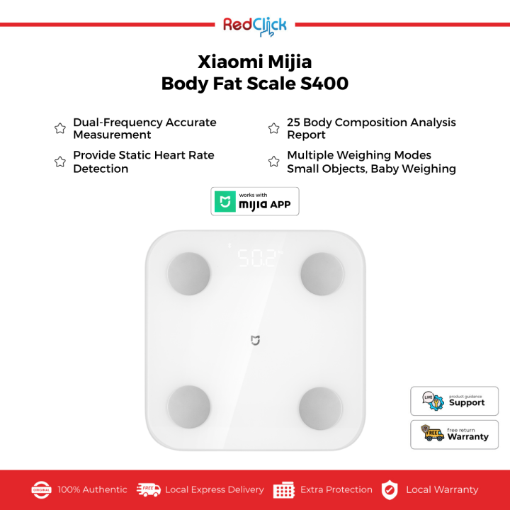 Xiaomi Mijia Body Fat Scale S400 / Body Fat Scale 2 Body Composition ...