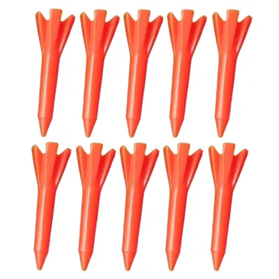 MUQZI 100Pcs 38mm Golf Tee Set Improved Durability Plastic Golf Seats Professional Unbreakable Golf Ball Holder Golf Accessories