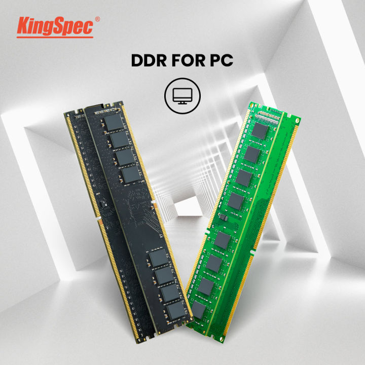 Kingspec DDR3 1600 PC3 12800U RAM 4GB for Desktop Memory Stick Double ...