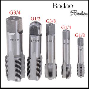 Badao G1 8 1 4 3 8 1 2 3 4 HSS Taper Pipe Tap BSP Metal Screw Thread Cutting Tool