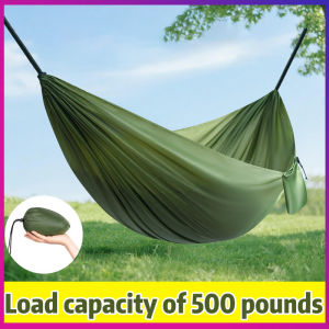 Ultra-Light Camping Hammock Double Person Reclining Prevents Side-Flip Single Person Casual Swing Outdoor Leisure Furniture