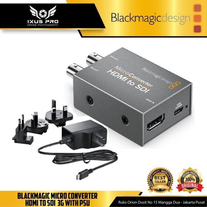 Blackmagic Design Micro Converter HDMI to SDI 3G Lazada Indonesia