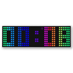Đồng hồ trang trí đèn RGB - 2210