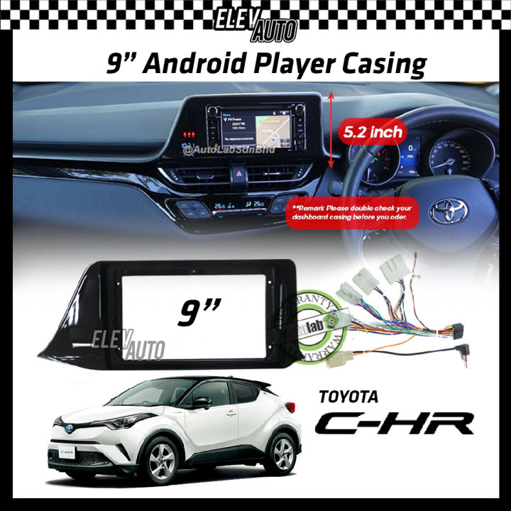 Toyota C-HR CHR Android Player Casing 9