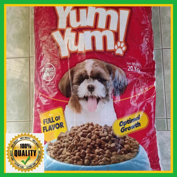 YUMYUM Dog Food for Puppy 20kg bag Lazada PH